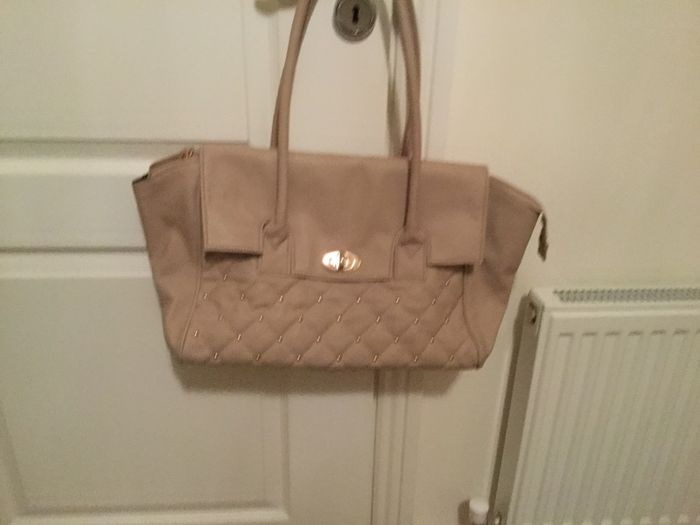 Bag nude studded bag