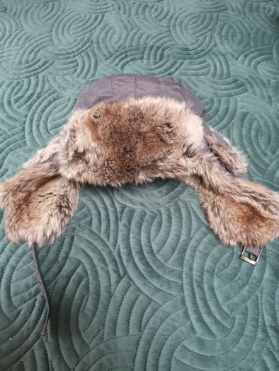 Hat from H&M with fur trim