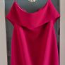 SETRE designer fuschia pink bardot style dress Sz 16 (Fit 16-18UK) BNWoT - Rrp 295 (New) Image 2