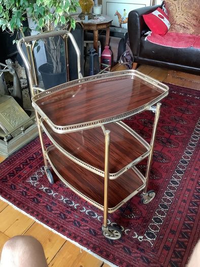 Vintage Cocktail Trolley