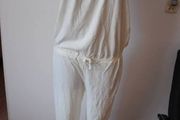 Next jumpsuit cream with sequins age 16 UK10/12 EUR38/40 Postage included
