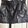 zara leather skirt Image 2