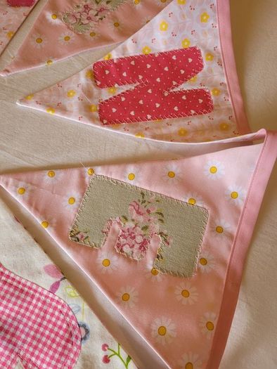 Beautiful Vintage Style Buntings Girl/boy