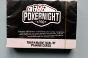 Pokernight Pro Tournament Playing Cards Two Pack - Poker Night Professional Card Deck