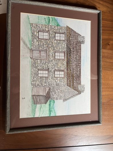 picture-drawing framed