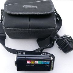 JVC Full HD Camcorder JVC Everio GZ-E15BE Camcorder 4Gb SD Hybrid 40x Optical Zooms and carry case