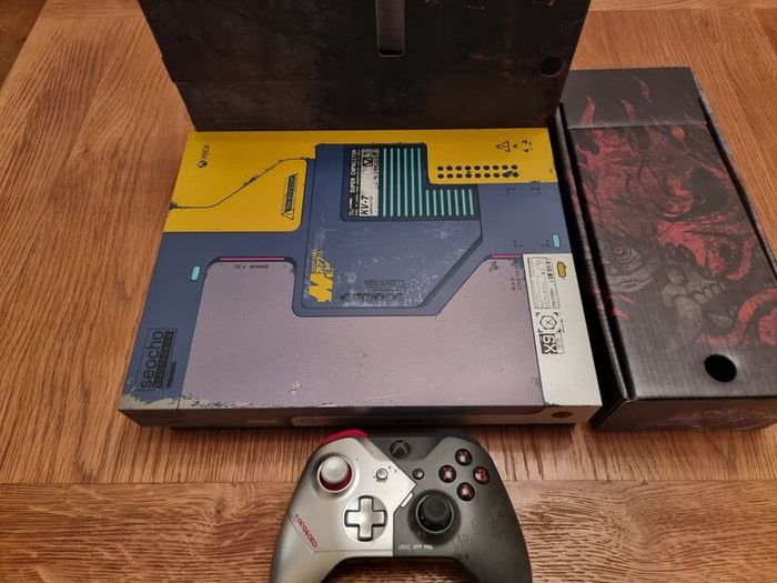 x box one cyberpunk console
