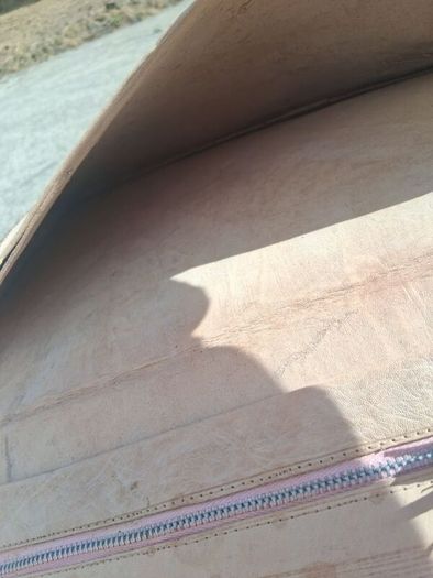 Hand Tooled Leather Presentation Folder