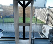 integrated fridge/freezer cabinet unit