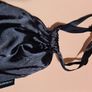 Navy Satin eye mask in Drawstring bag.  2 available Brand New in Plastic bag Image 6