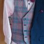 Boys Navy Suit jacket & waistcoat Image 3