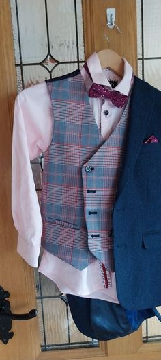 Boys Navy Suit jacket & waistcoat