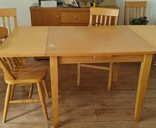 Extending Table and Chairs