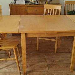 Extending Table and Chairs