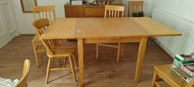 Extending Table and Chairs