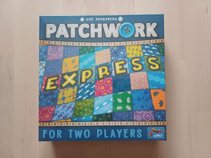 Patchwork Express 2 Player Strategy Board Game English Edition 2018 NEW SEALED
