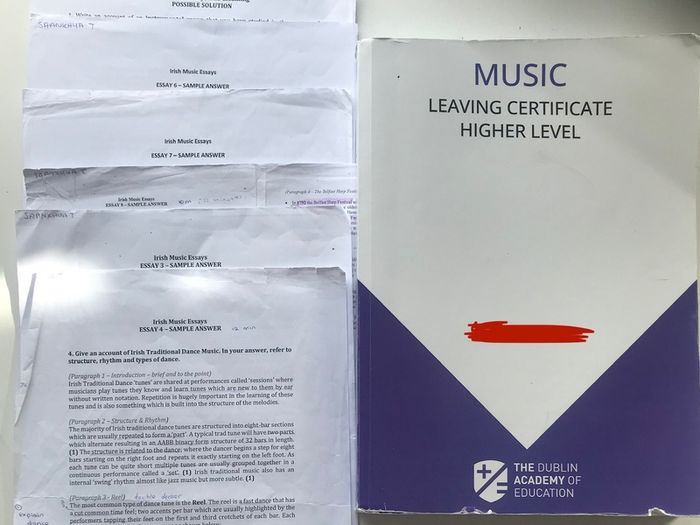 Music Leaving Cert H1 Notes