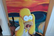 Homer Simpson Scream Picture