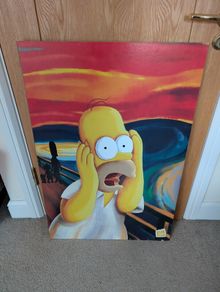 Homer Simpson Scream Picture