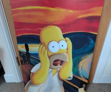 Homer Simpson Scream Picture