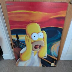 Homer Simpson Scream Picture