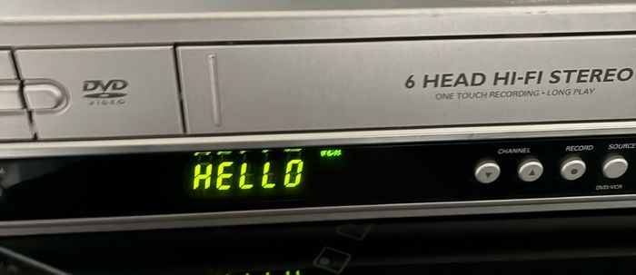 Philips DVD/ VCR Player