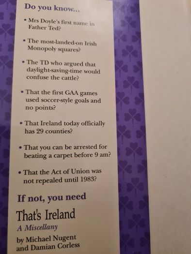 That's Ireland. A Miscellany. By Michael Nugent & DAMIANCORLESS. FIRST EDITION