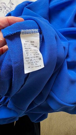 Pala D'Oro Cobalt blue dress size xl postage included