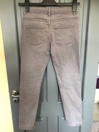 Tesco charcoal grey girls jeans aged 9-10 years