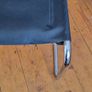 tubular steel chair in chrome and leather mid century genuine classic Image 6