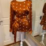 Polka dot blouse Image 2