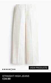 Straight High Waist Jeans