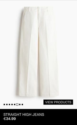 Straight High Waist Jeans