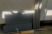 Double bed frame Malm grey