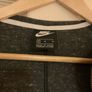 Nike Just Do It charcoal grey marl full zip hoodie Size Medium Image 9