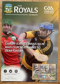 GAA 2019 Killyon v Dunboyne - Meath Junior Hurling Club Final Programme