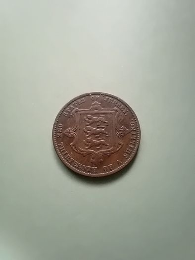 Great Britain Jersey 1870 13th of a Shilling