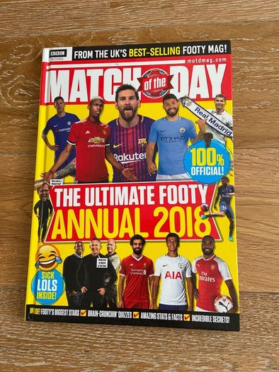 Match of the Day, The Ultimate Footy Annual 2018