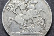 1890 United Kingdom 1 Silver Crown