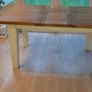 Extendable solid oak dining table Image 6
