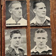 Vintage 1938 Topical Times  Football Trading Cards, free postage
