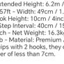 6.2 meter extension ladder Image 10