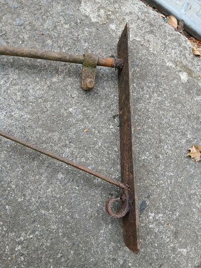 antique swing sign bracket