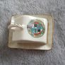 ORNAMENT - Crested China - Miniature Cheese Dish Image 5