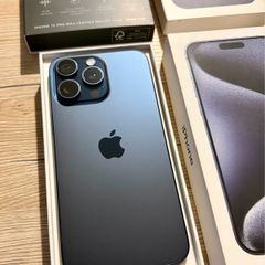 iPhone 15 Pro Max 256GB - Blue Titanium - Pristine Condition