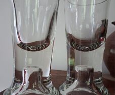 Mid century / pair of Nicholas Angelakos,  candle holders
