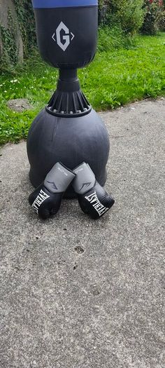 Freestanding punch bag
