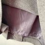 Oscar B Grey stretch skirt fully lined size 12 New Image 3