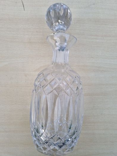 Waterford Lismore Cut Crystal Spirit Decanter in Ball Stopper