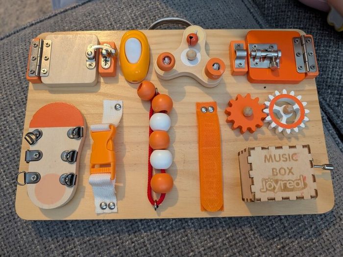 Wooden Busy Board